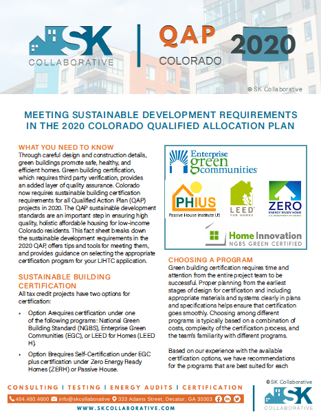 2020 Colorado QAP Factsheet