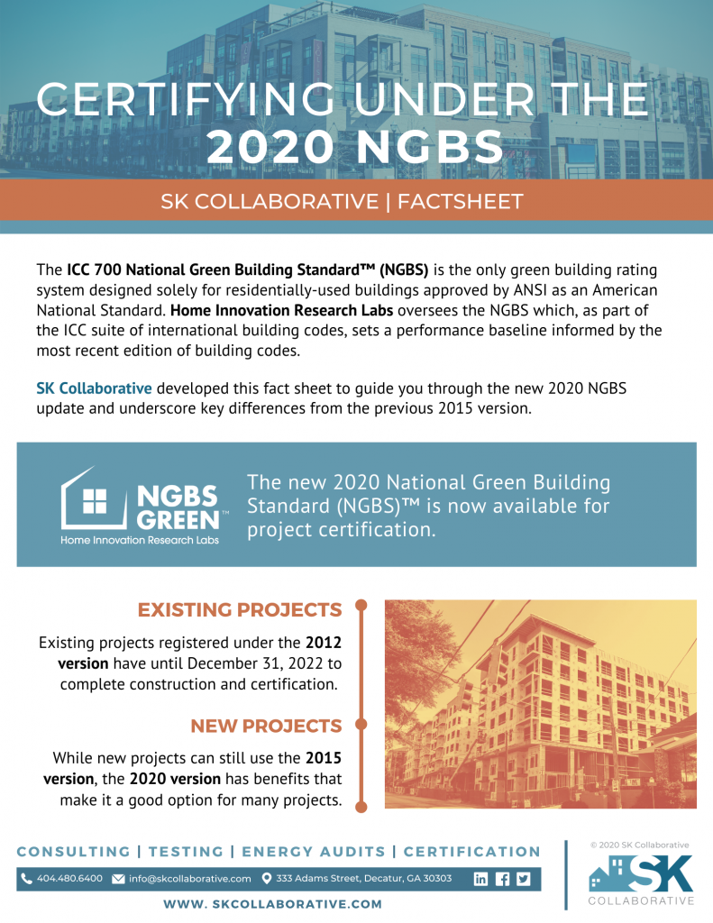 2020 NGBS Factsheet
