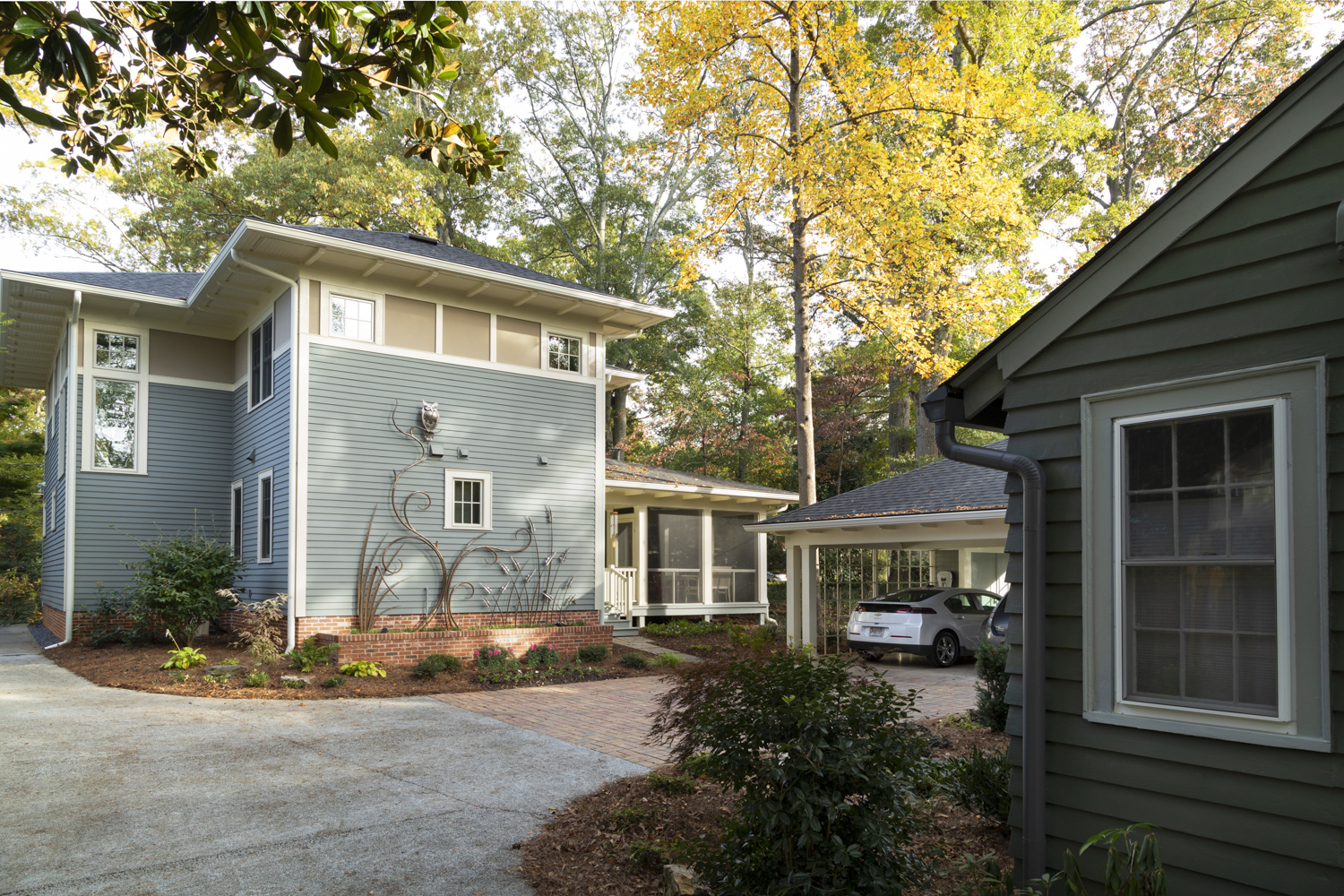 Sustainable LEED house in Georgia