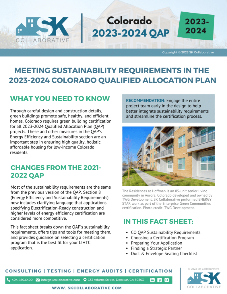 2023-2024 Colorado QAP Factsheet